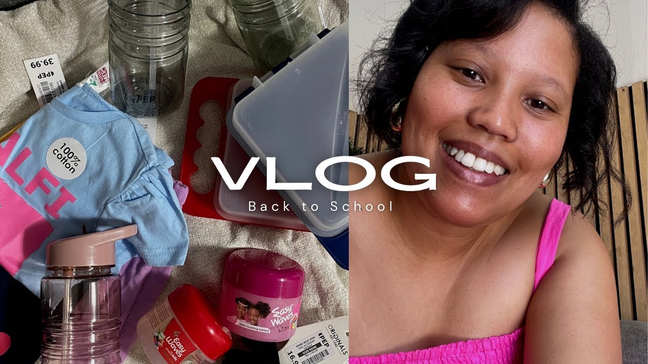 Vlog: Life in Cape Town | Being a Mom is so much work | Back to School Prep nothing more 