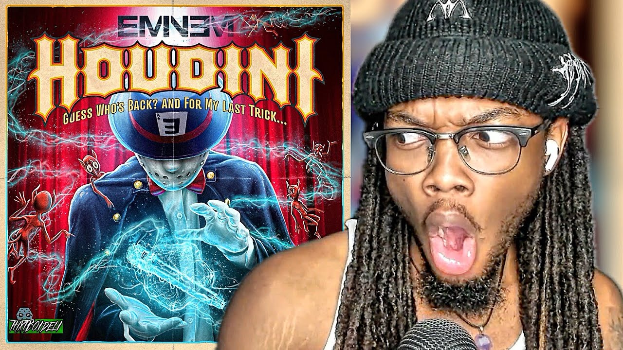 HE'S CANCELLED 😂 | Emimem - Houdini (REACTION)