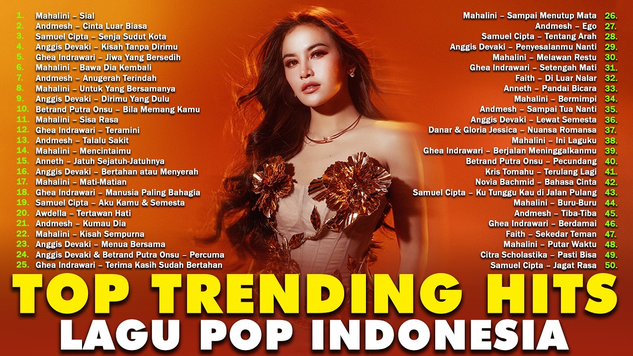 TRENDING TOP HITS LAGU POP VIRAL TIKTOK & SPOTIFY TERBARU INDONESIA - KUMPULAN MUSIK TERBAIK