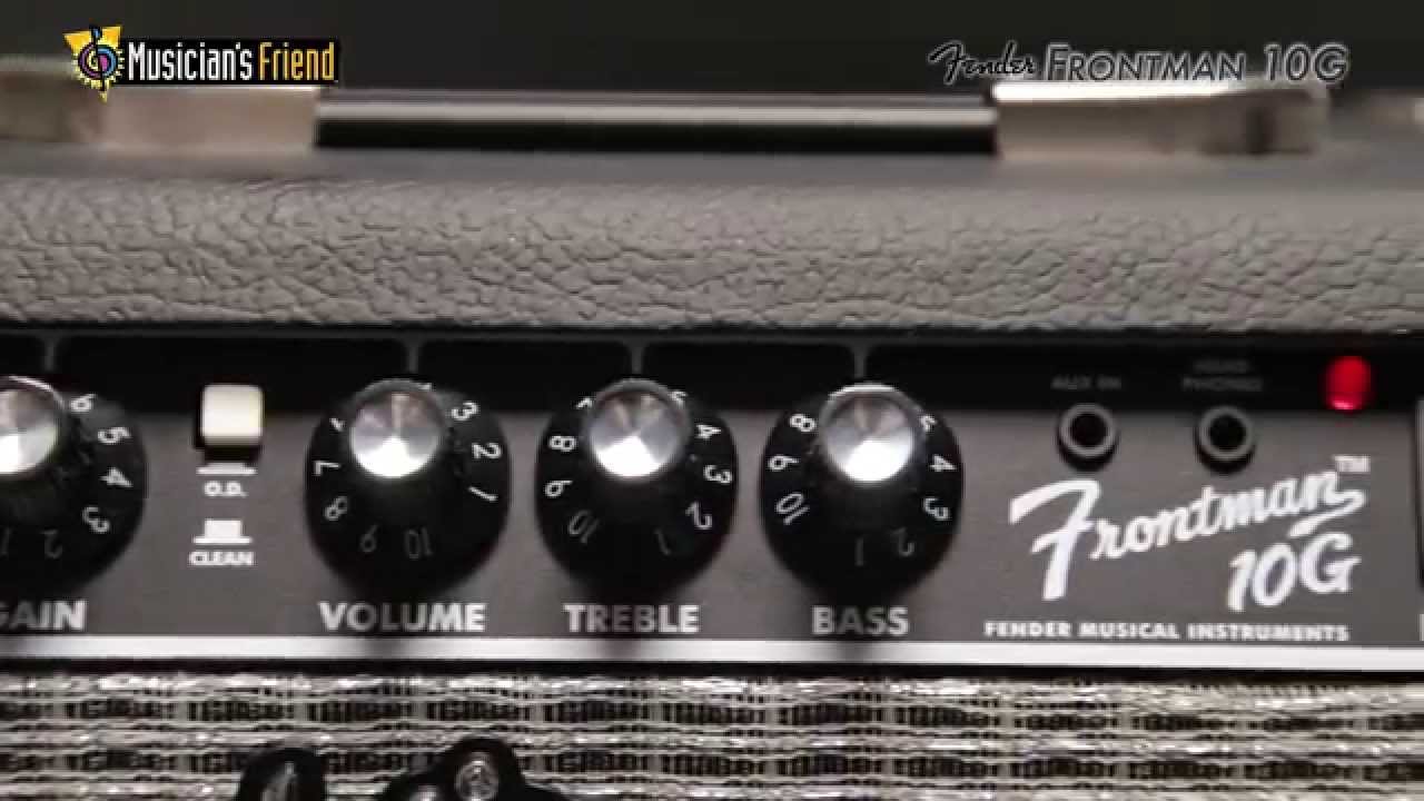 Fender Frontman 10G Guitar Combo Amp Demo