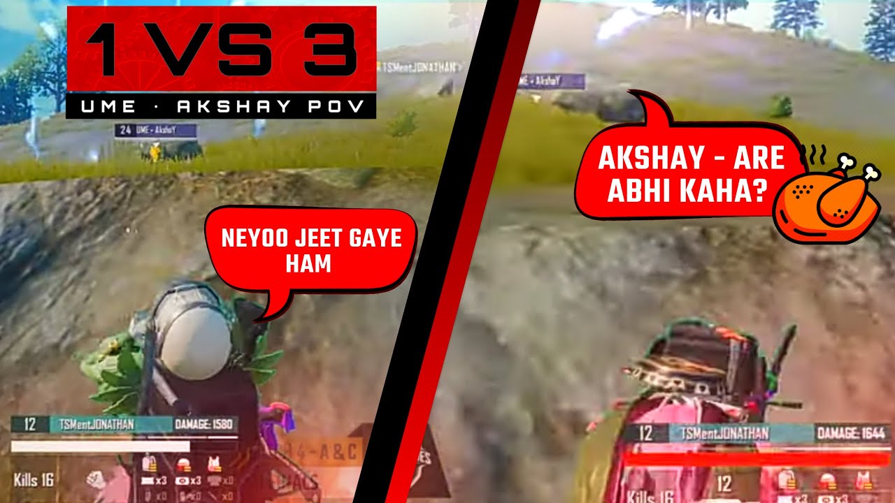 UME Akshay&rsquo;s POV 1v3 TSM Entity No Hate