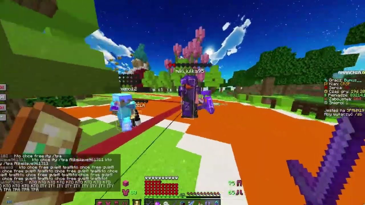 JAK DZIĘKI TEJ TAKTYCE ZABIŁEM WIELE WYSTAKOWANYCH GRACZY NA TYM LIFESTEAL SMP (ANARCHIA.GG)