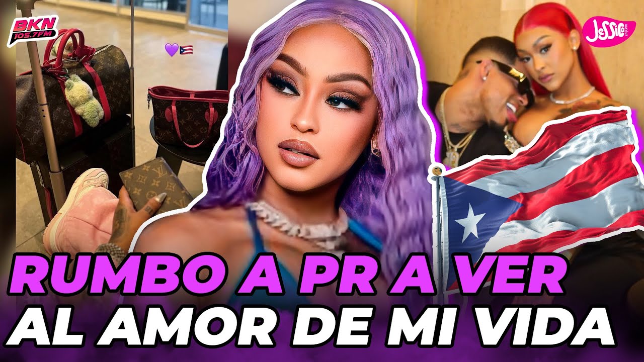 LA PERVERSA RUMBO A PUERTO RICO A DEMOSTRAR SU AMOR POR MAICOL FLORES