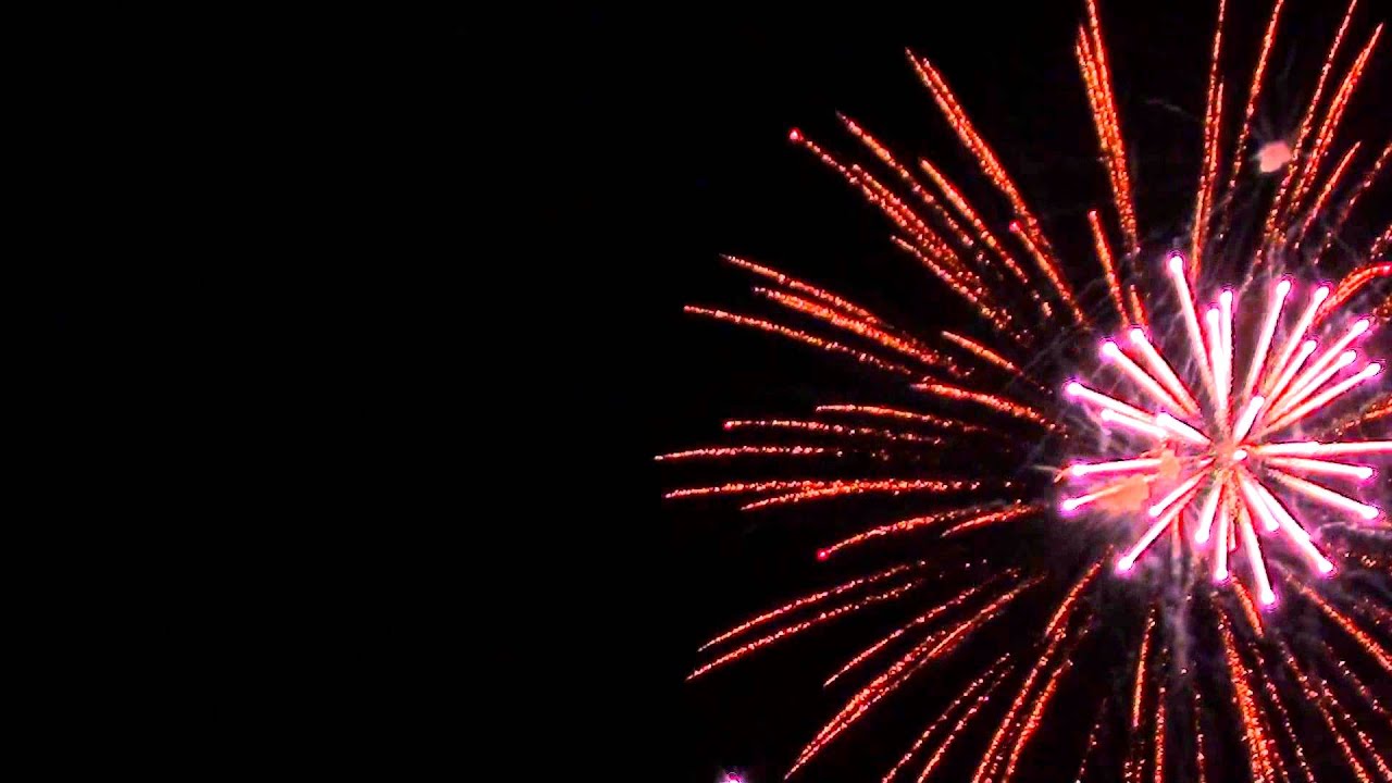Elevated Backyard fireworks show july 6th