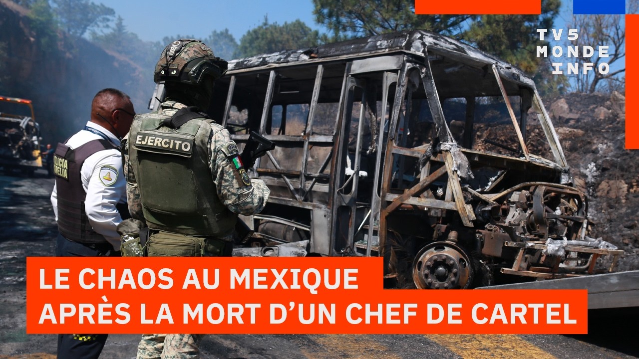 Mexique : violences après la mort d'un chef de cartel