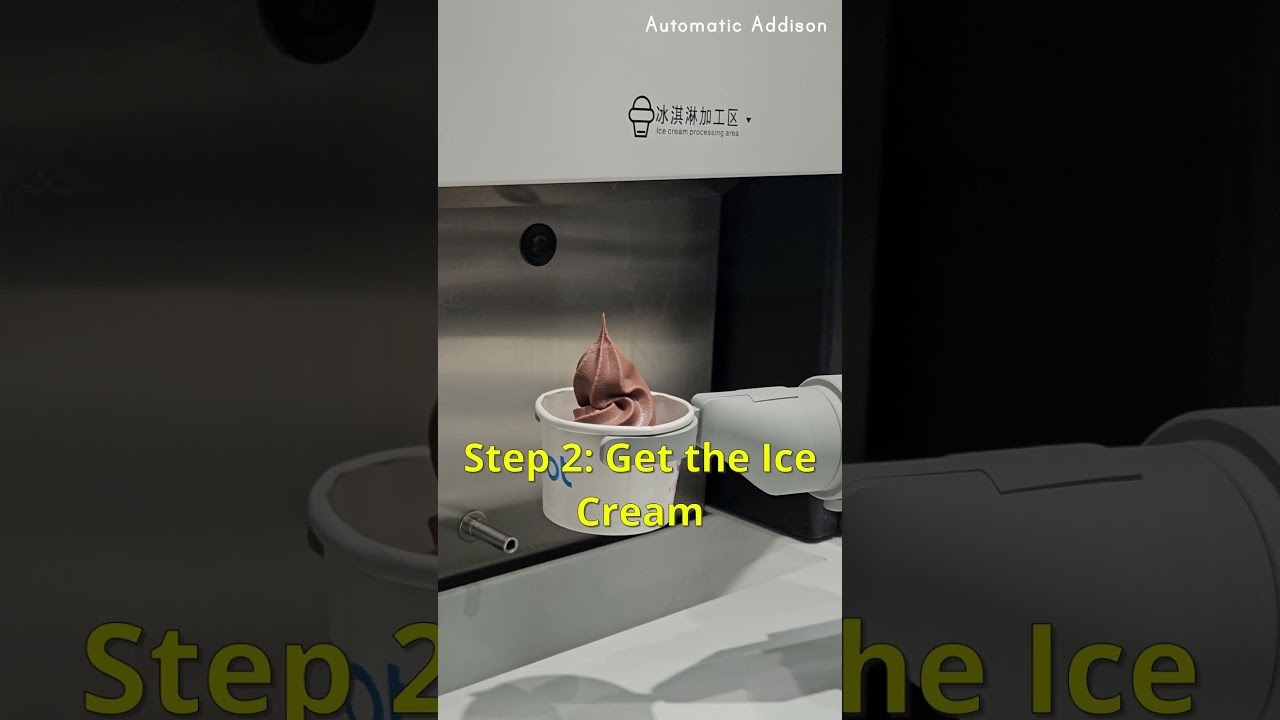 CES 2026: XBOT Robot Cafe Makes Ice Cream