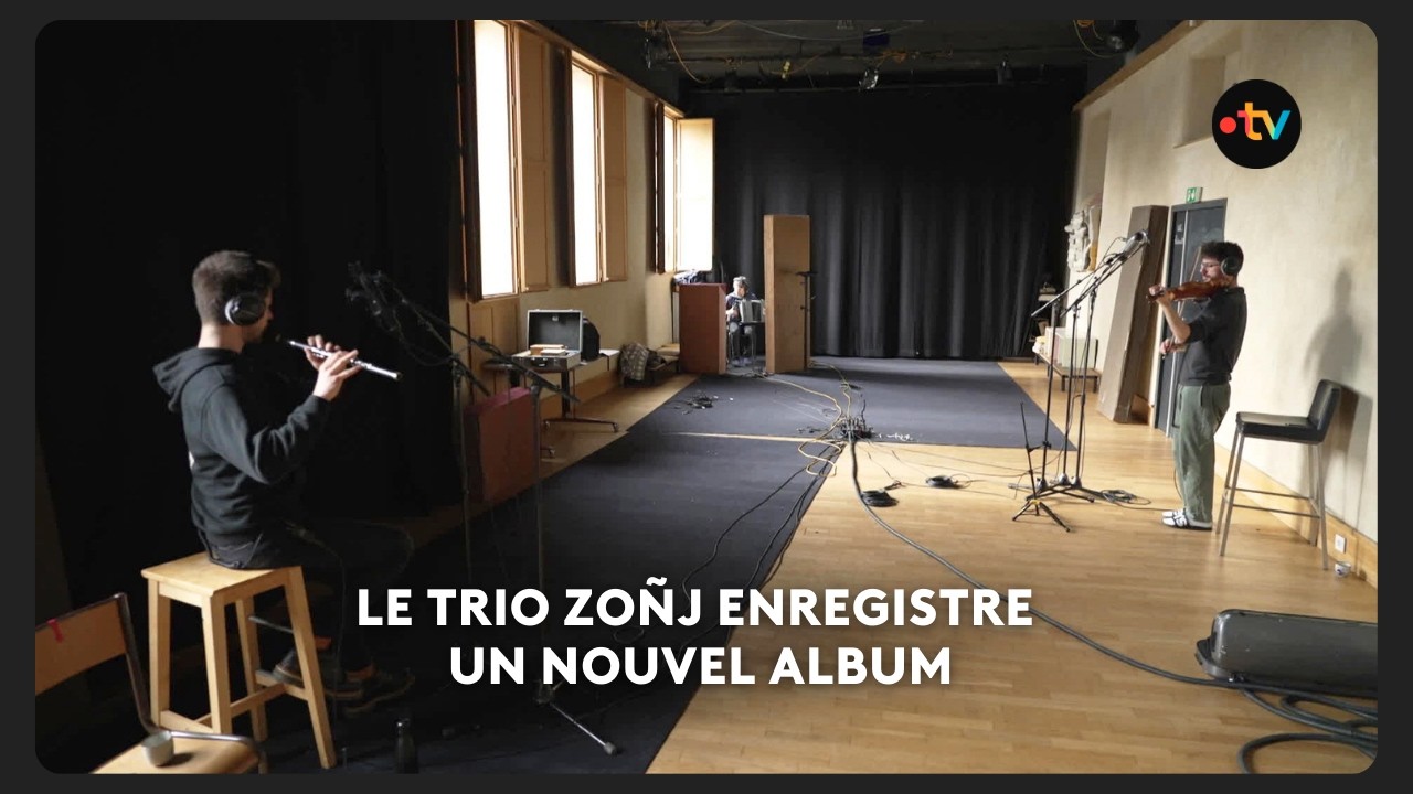 Le trio Zoñj enregistre un nouveau disque. An Taol Lagad du 10 mars 2026