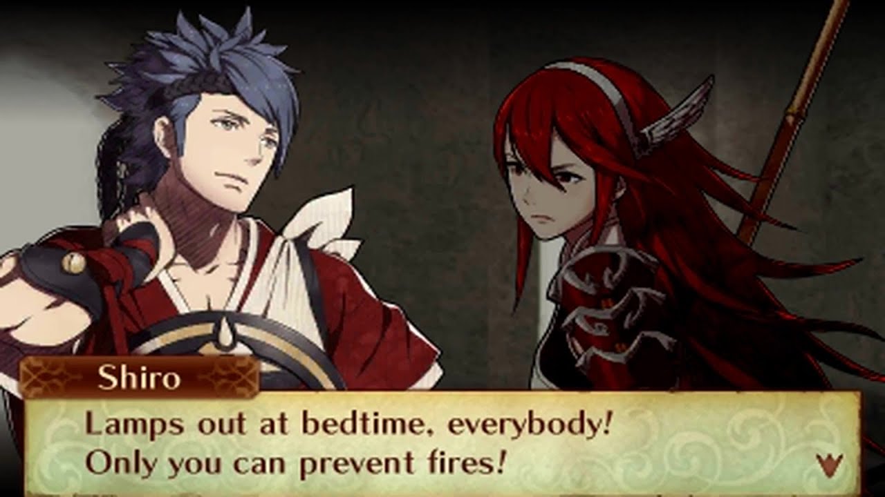 Fire Emblem Fates: Birthright - Caeldori & Shiro Support Conversations