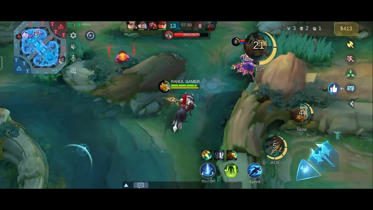 Moba legend 5v5 game generate win the game #germany 