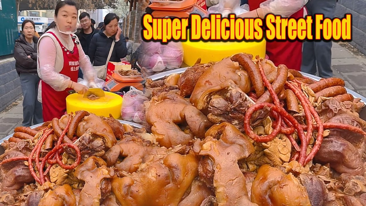 Sell ​​2000 kg of stewed meat per day | Chinese cuisine p314 #food #streetfood #delicious #cooking