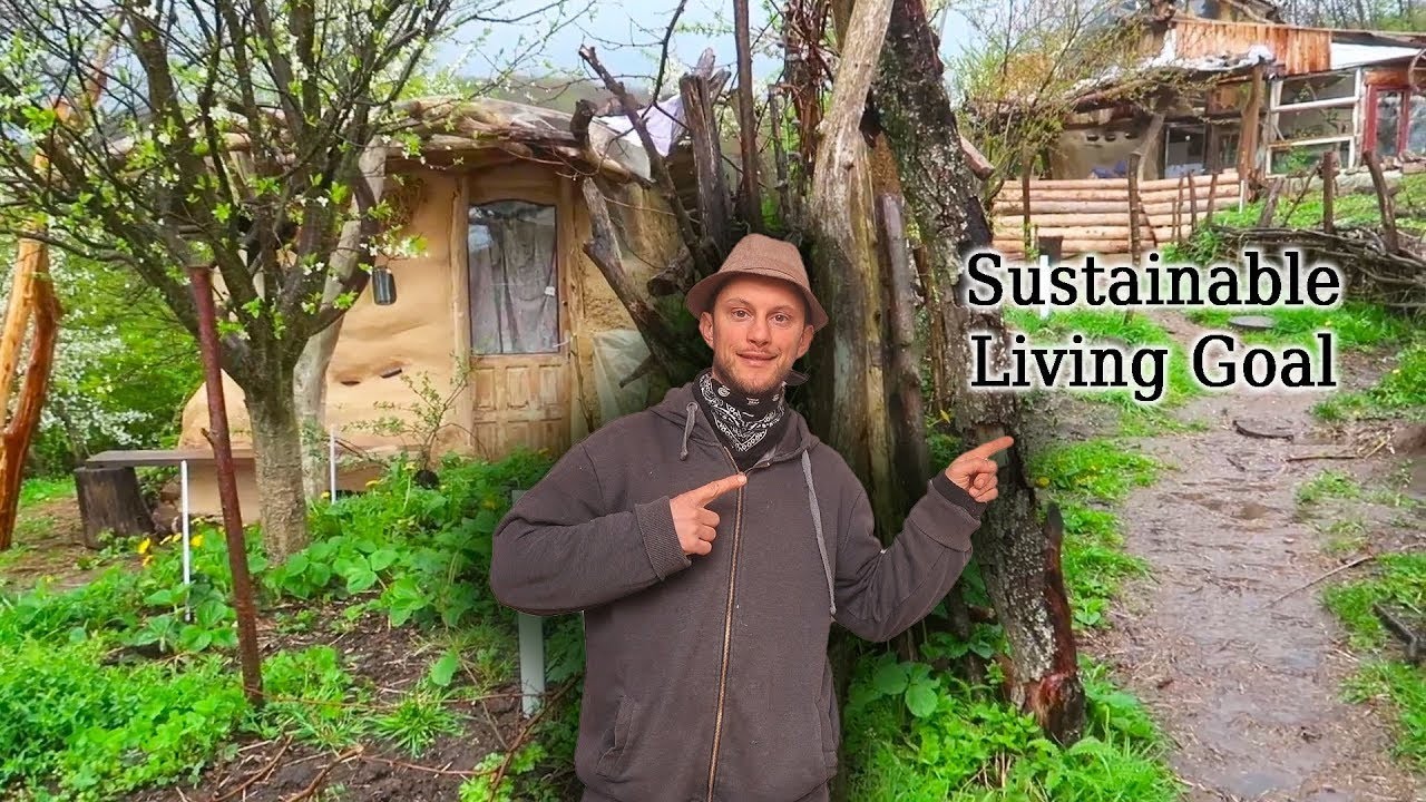 Simple Living and Permaculture Garden in Romania's Countryside