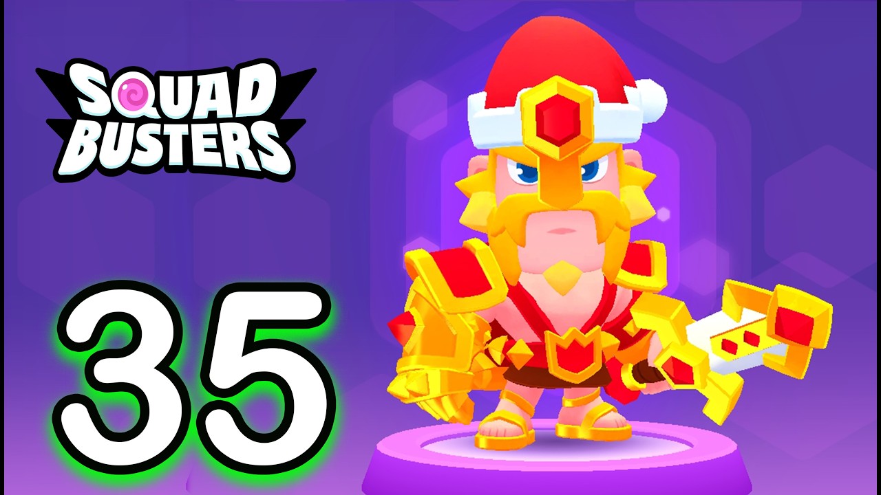 Squad Busters : All Squad Destroyed - Everything Maxed - New Character