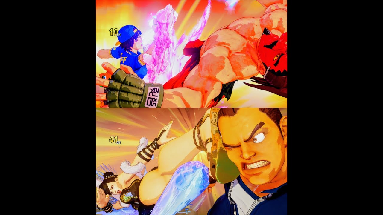 (SF5) Reverse Ryona (Special Request) - Chun-Li & Sakura Embarasses Dan!