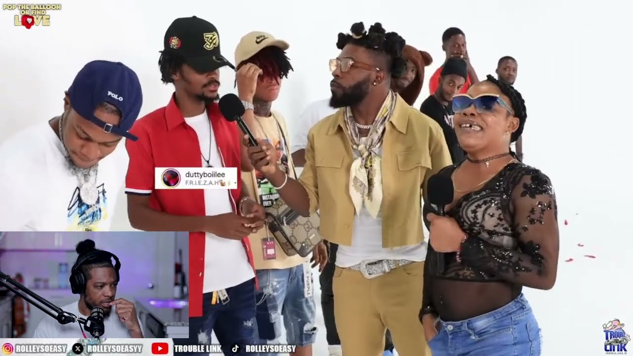 ( REACTION) Pop The Balloon Or Find Love | Jamaica Edition | Kingston
