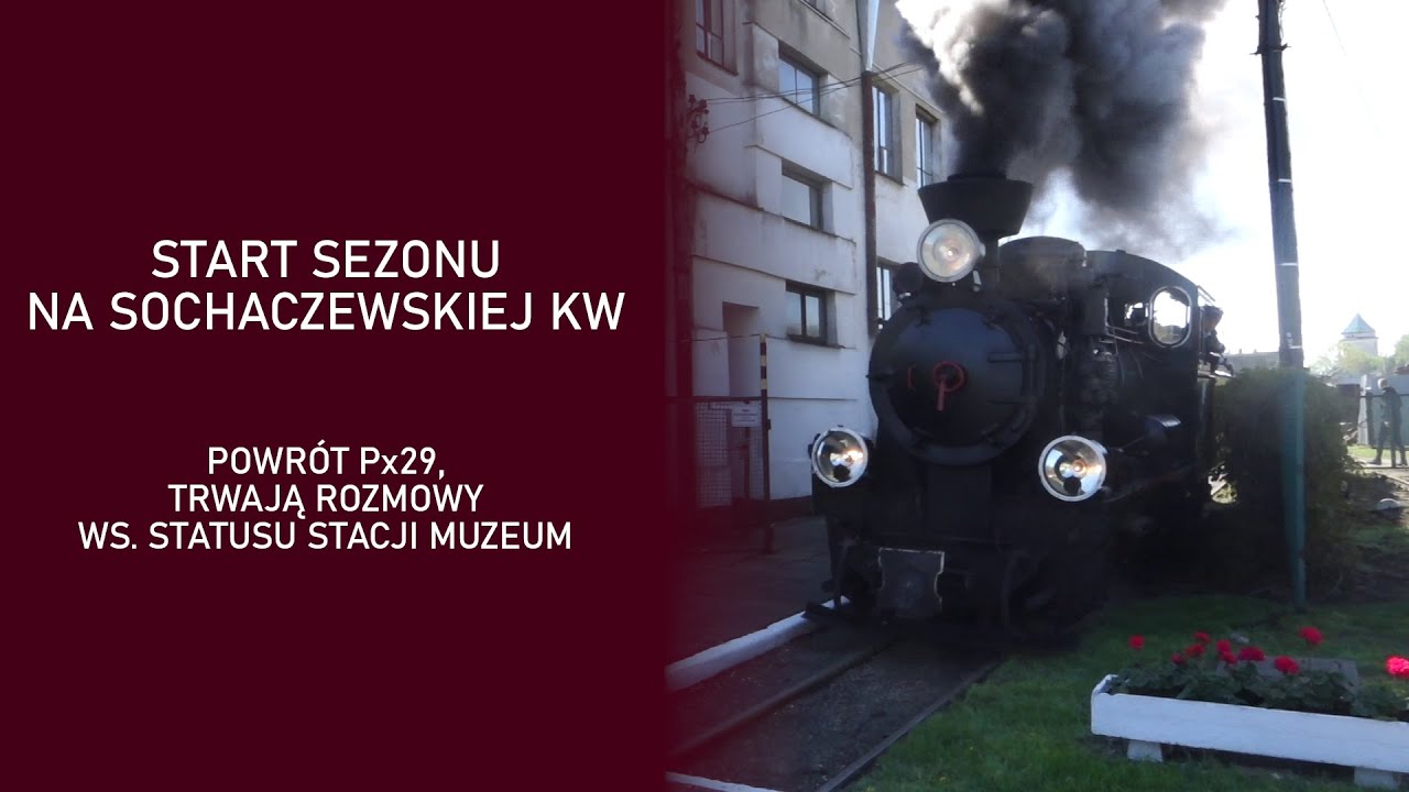Start sezonu na Sochaczewskiej KW - wraca Px29, a PKP rozmawia z samorządem o Stacji Muzeum