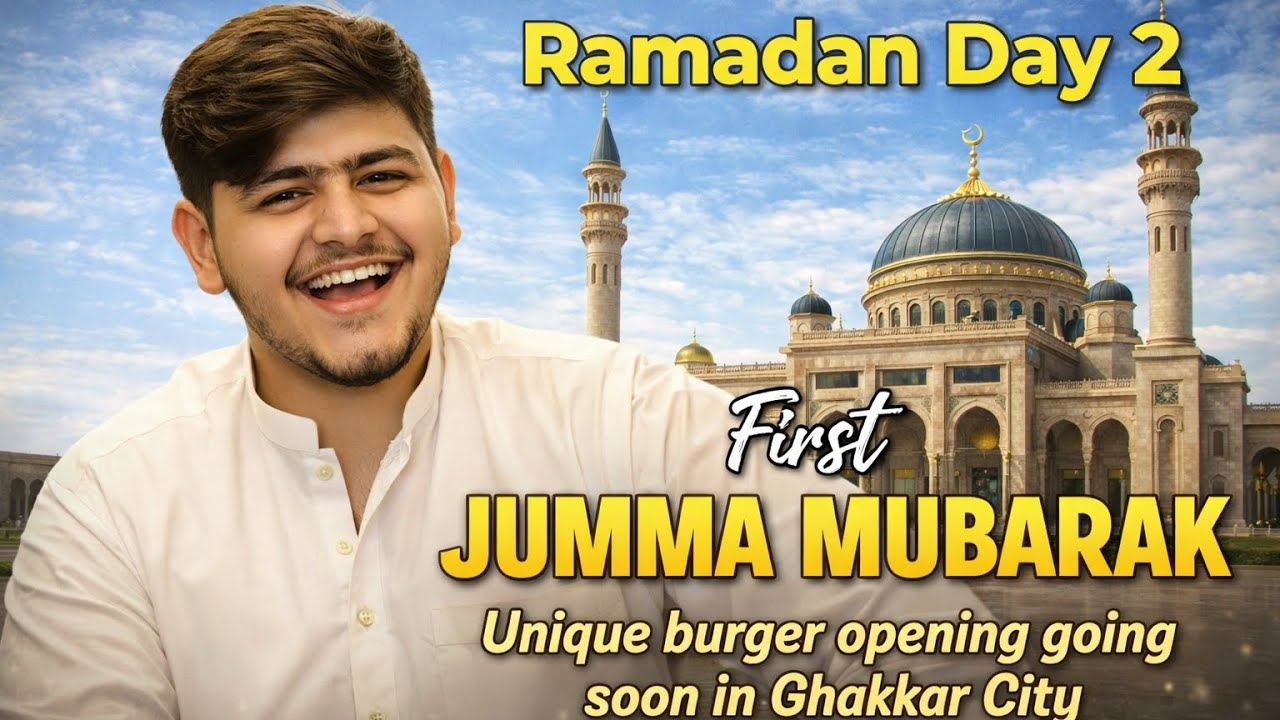 First jumma Mubarak Ramadan day 2
