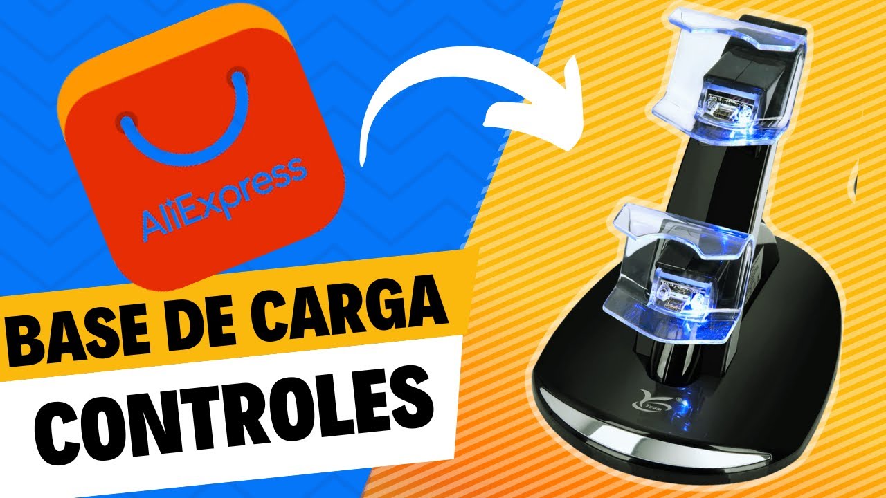 🎮 #aliexpress Una BASE de Carga  para mis controles de #ps4 🎮