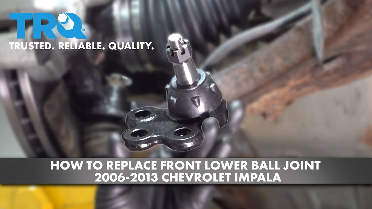 How to Replace Front Lower Ball Joint 2006-2013 Chevrolet Impala