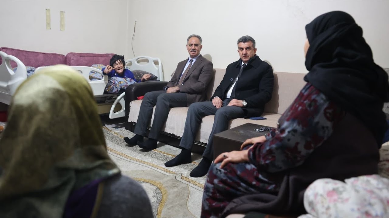 Başkan Kuş ve Günbeği Yetim Evlerini Ziyaret Etti