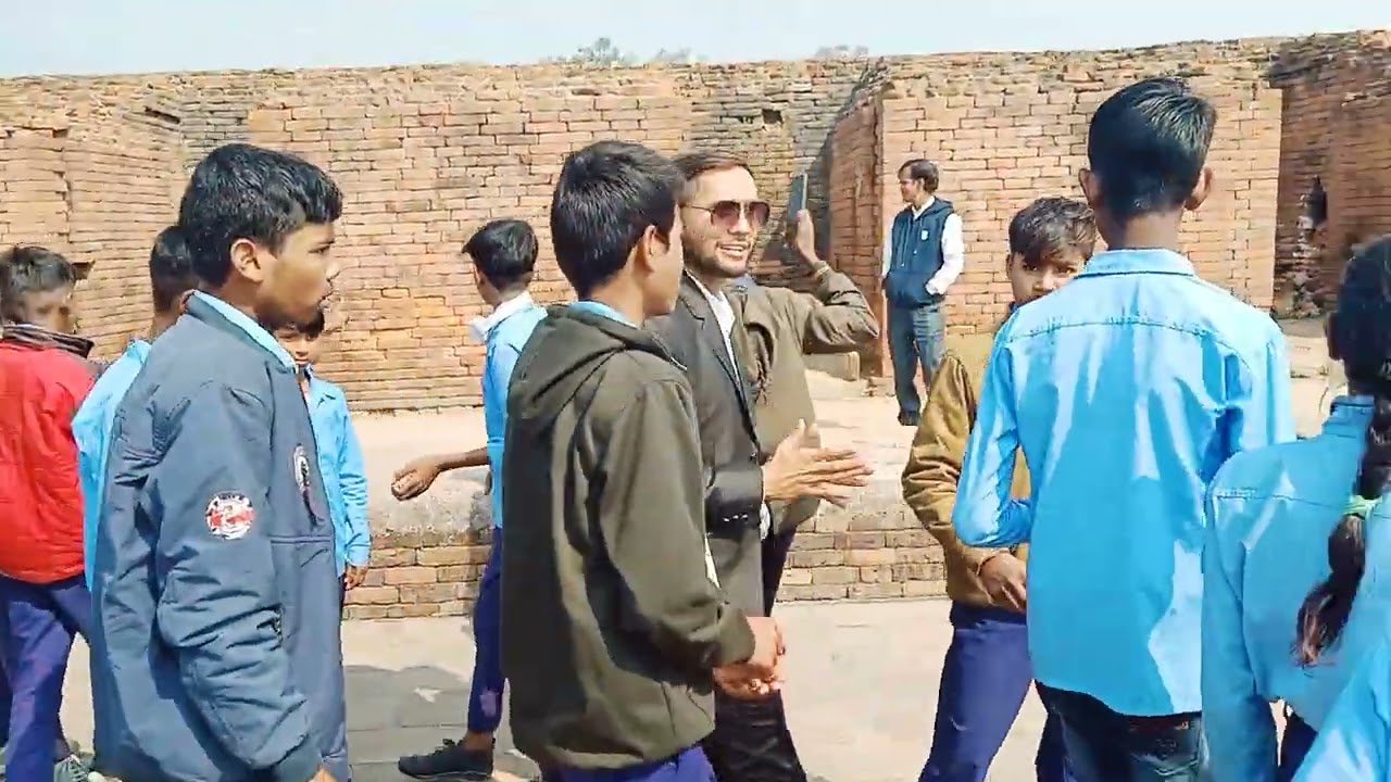 शैक्षणिक भ्रमण नालंदा खंडहर 