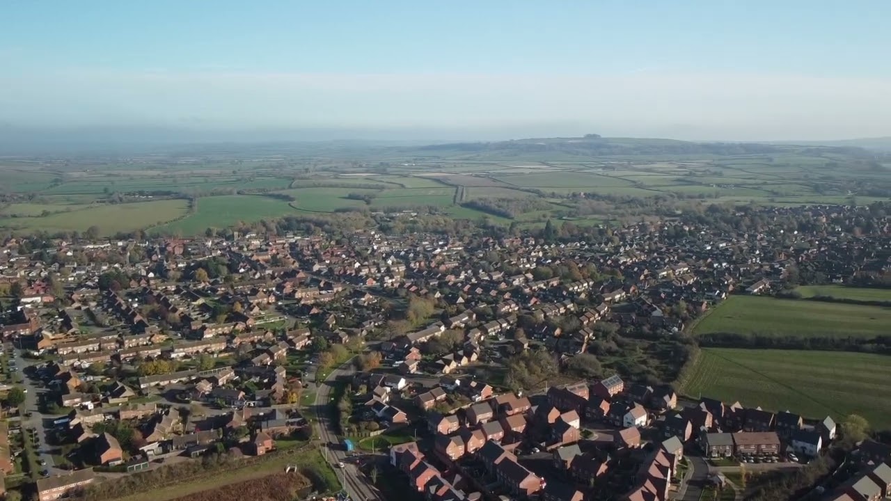 Shipston on Stour from the Air