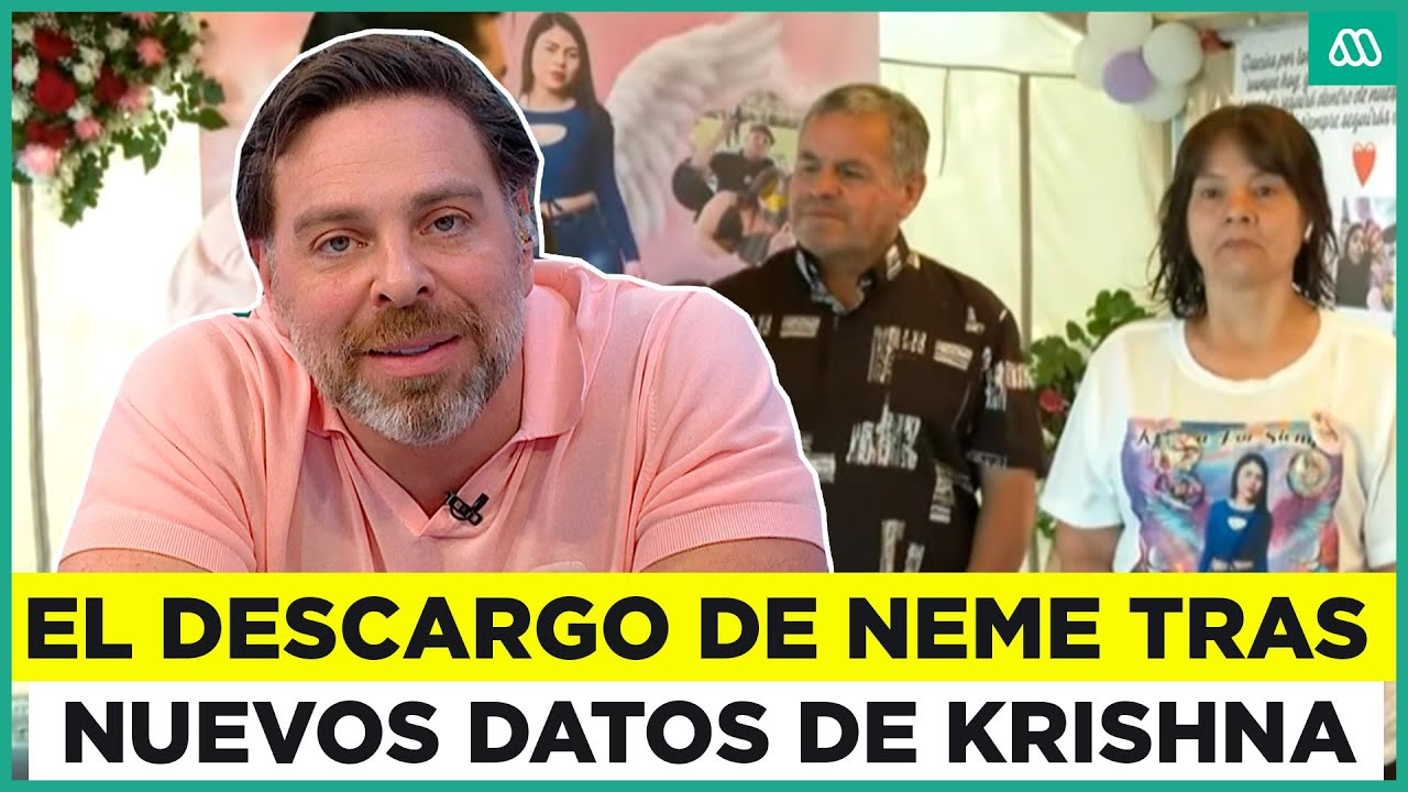 Neme lanzó descargo tras nuevos antecedentes revelados por el papá de Krishna Aguilera