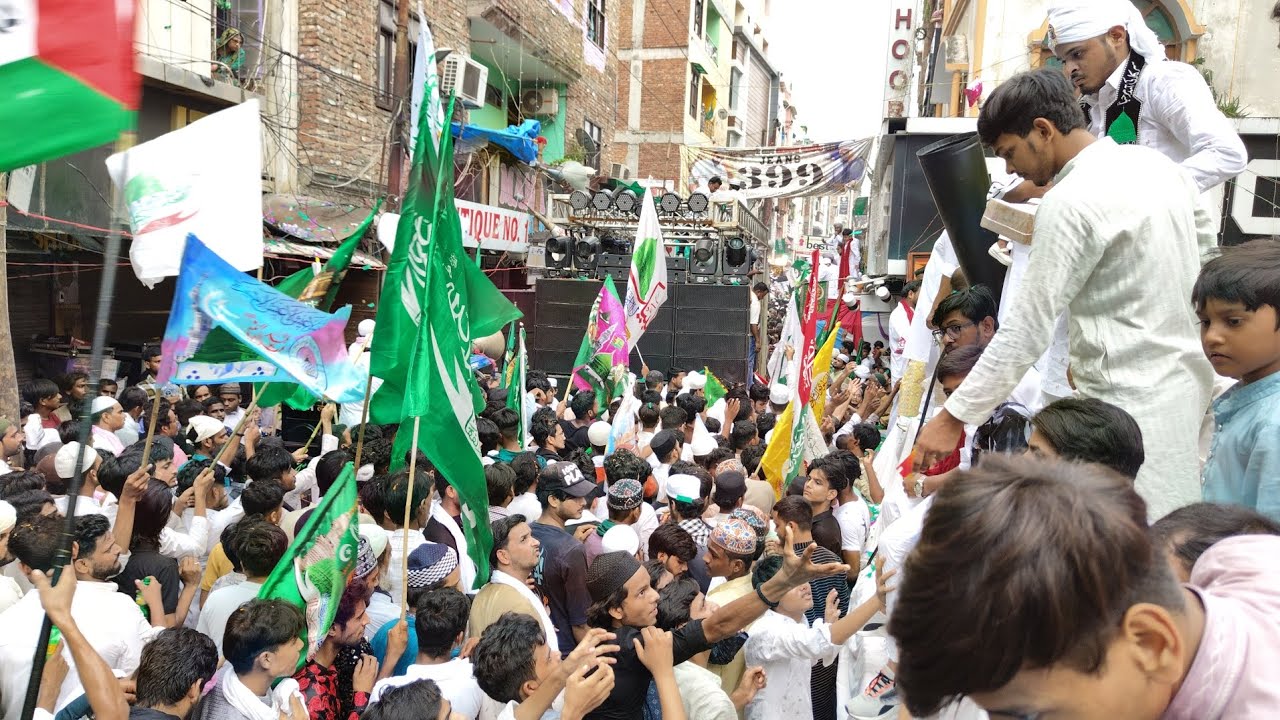 alam market juloos e mohammadi 2024 #india #reels #vairalvideo #lucknow #kanpur #uttarpradesh