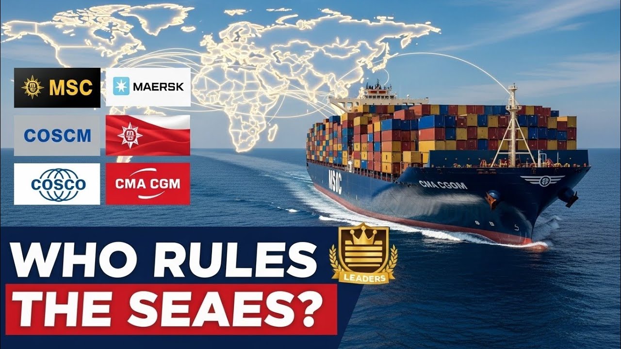 World’s Largest Container Shipping Companies 2025: Who Rules the Seas?