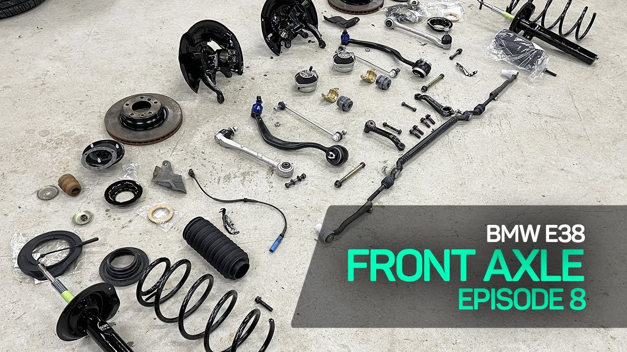 E38 Front Axle Restoration – Full Build Progress (Part 8)
