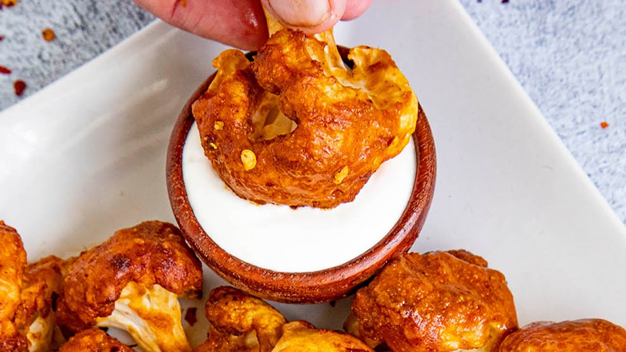 Buffalo Cauliflower  (These are CRAZY Good!) - Chili Pepper Madness