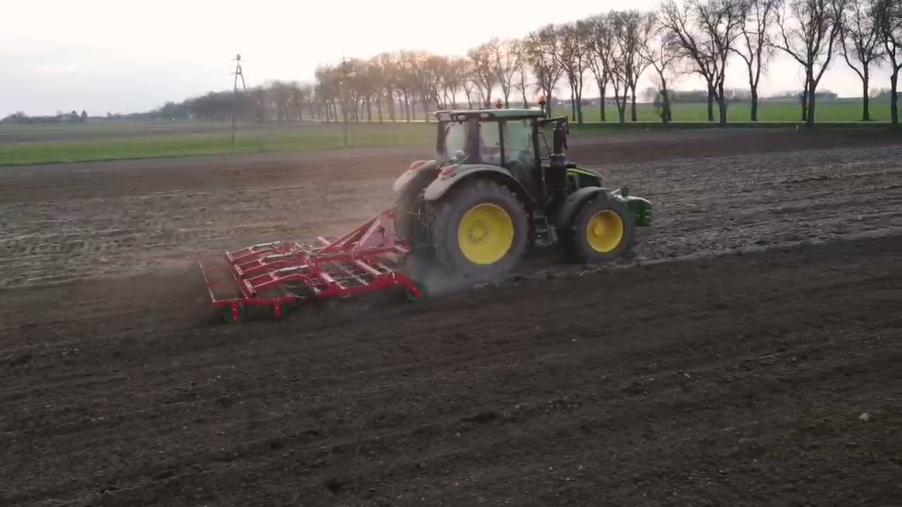 John deere 6120M + agregat Agro masz 4.2m