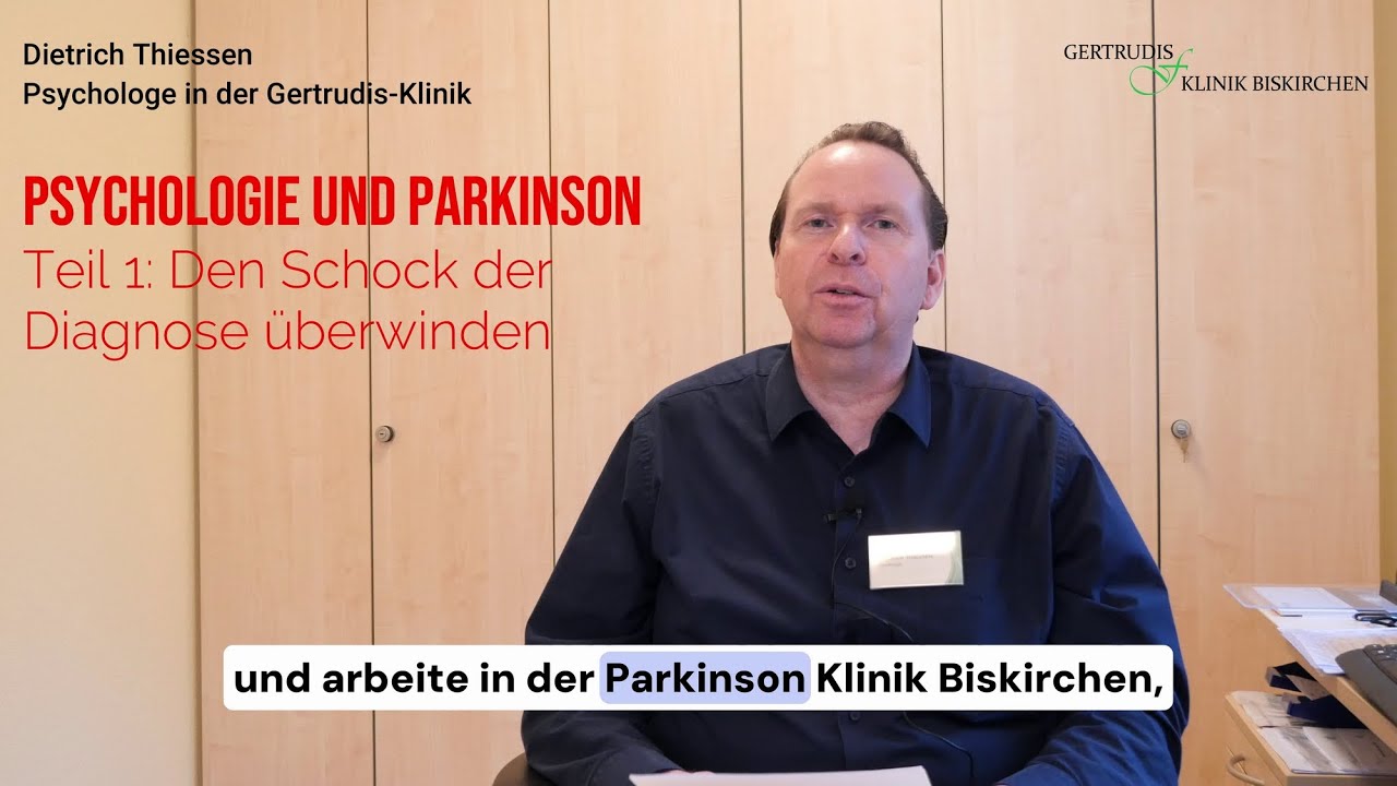 Psychologie und Parkinson - Teil 1: Den Schock der Diagnose überwinden