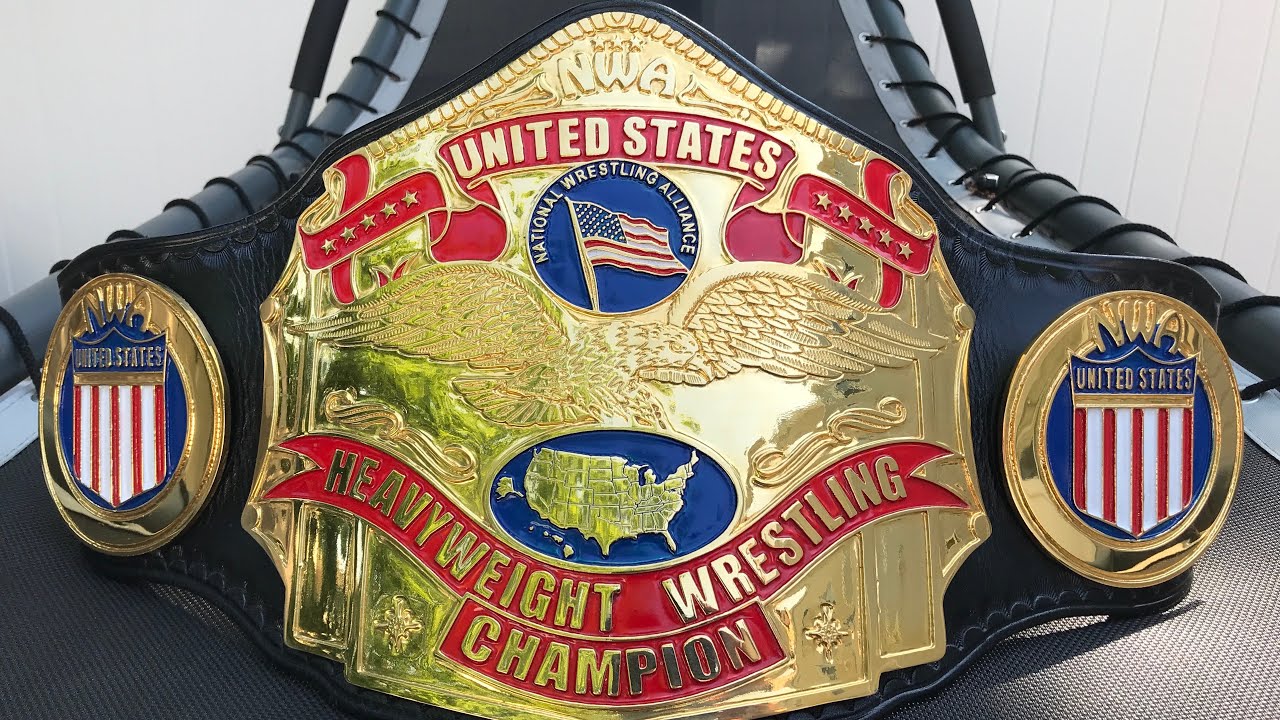 NWA United States Title by Jagu Jaan Belt Maker