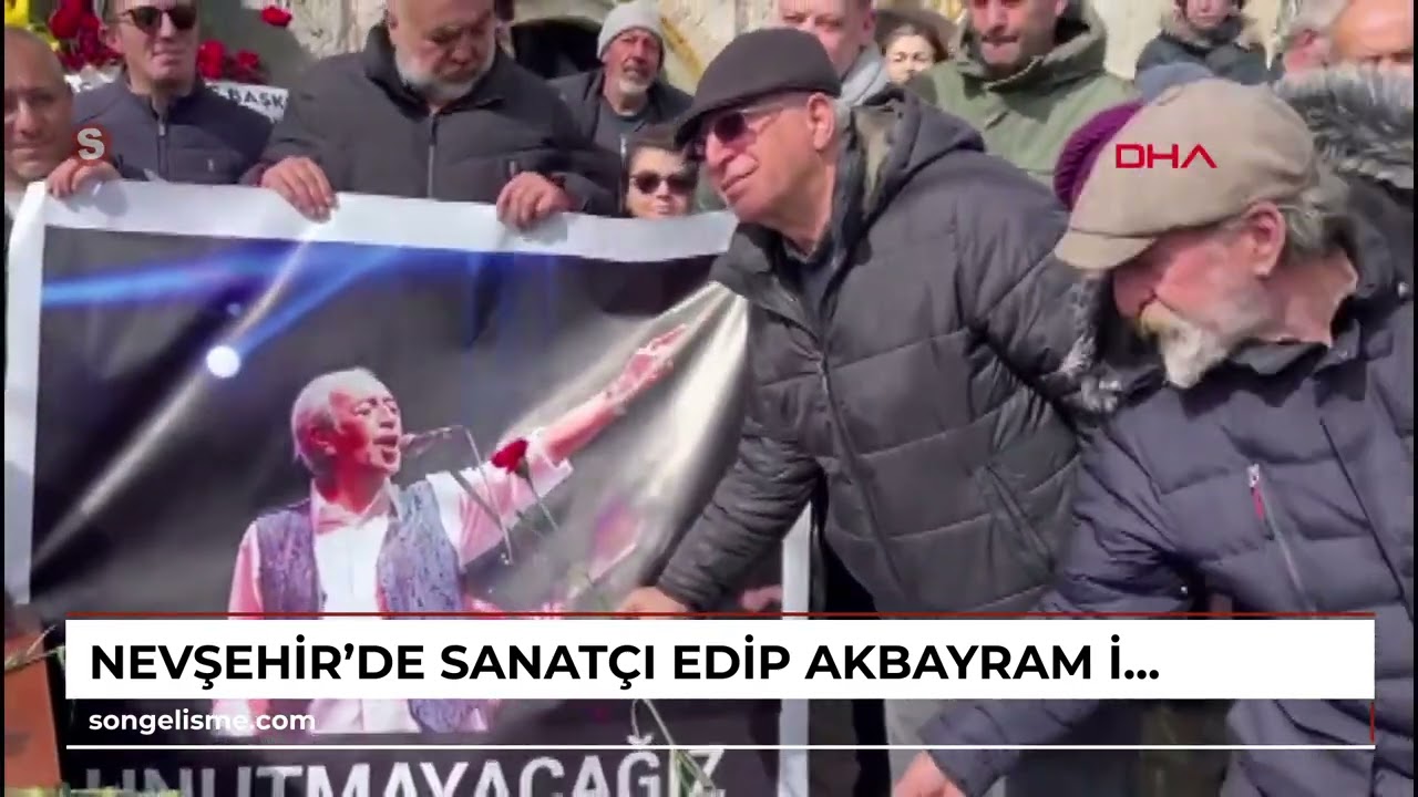 Nevşehir'de sanatçı Edip Akbayram için vefa yürüyüşü