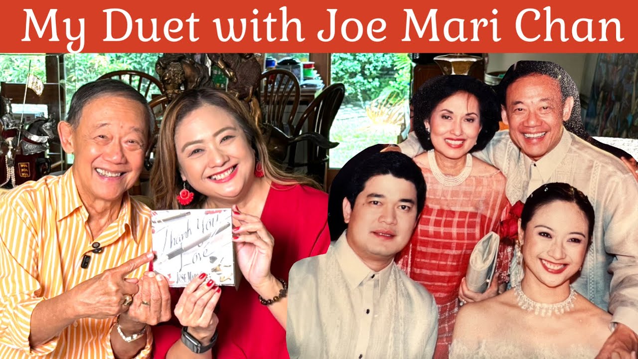 The story behind my DUET with the JOE MARI CHAN 🎶 and singing it together again before Christmas 🎄 