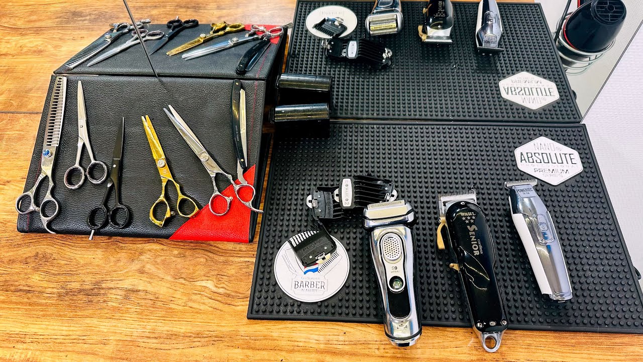 WAHL SENIOR / BRAUN PRO 9 / Powertec TR - 758 / WAHL &ouml;l / Maschinenreinigung