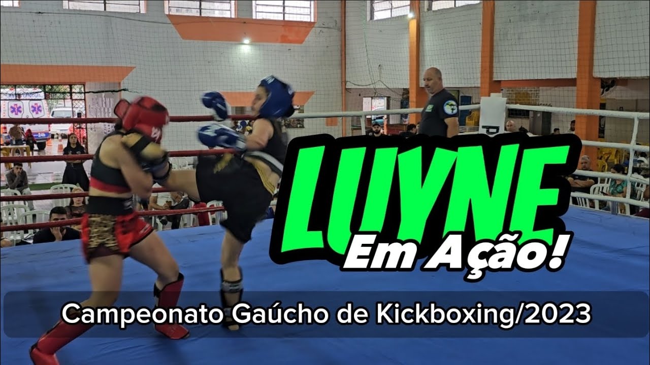 LUYNE EM A&Ccedil;&Atilde;O - CAMPEONATO GA&Uacute;CHO DE KICKBOXING #KICKBOXING #MMA #MUAYTHAI #BOXE #FIGHT #UFC #LUTA