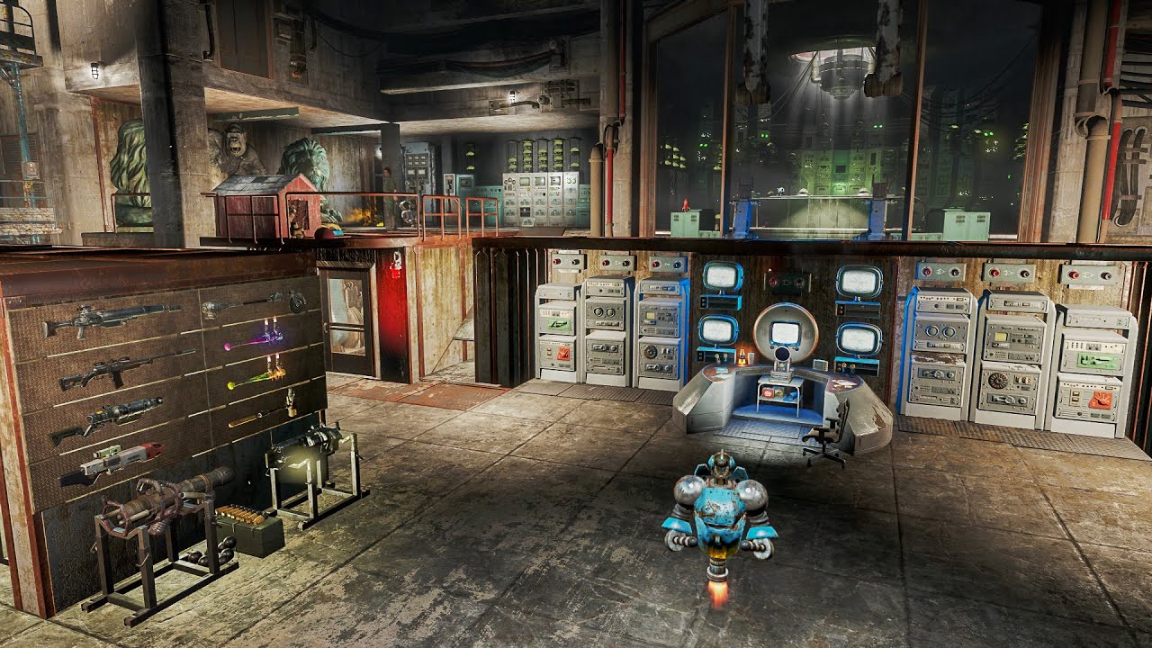 Fallout 4 - MECHANIST'S LAIR 2.0 - Build tour - NO MODS