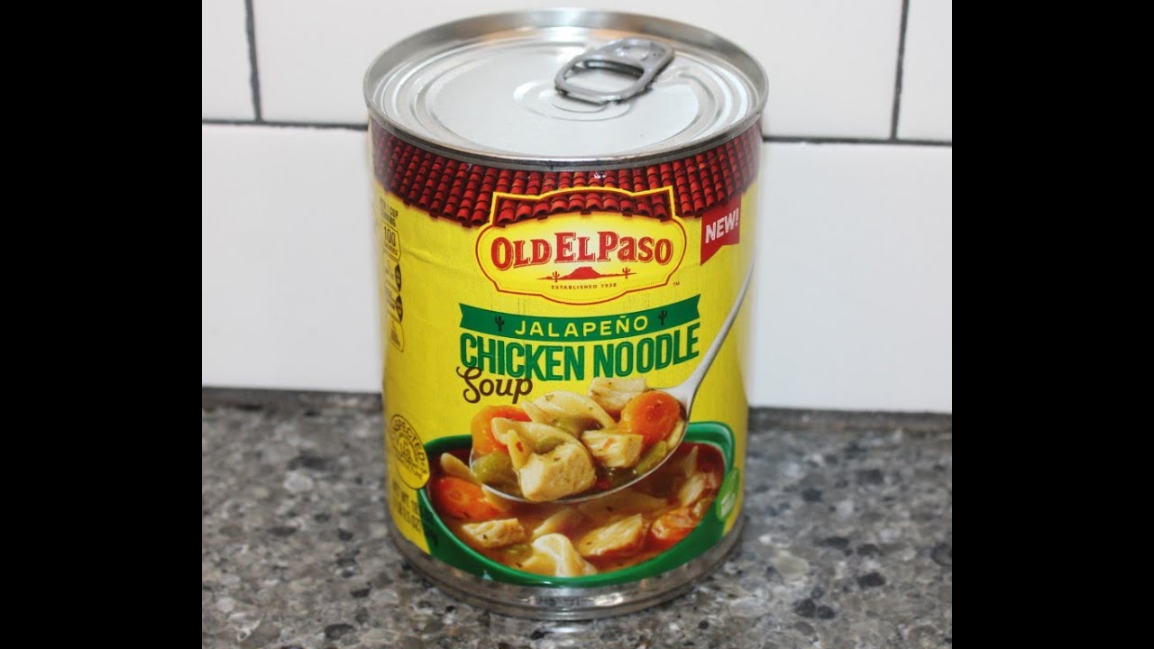 Old El Paso Soup: Jalape&ntilde;o Chicken Noodle Review