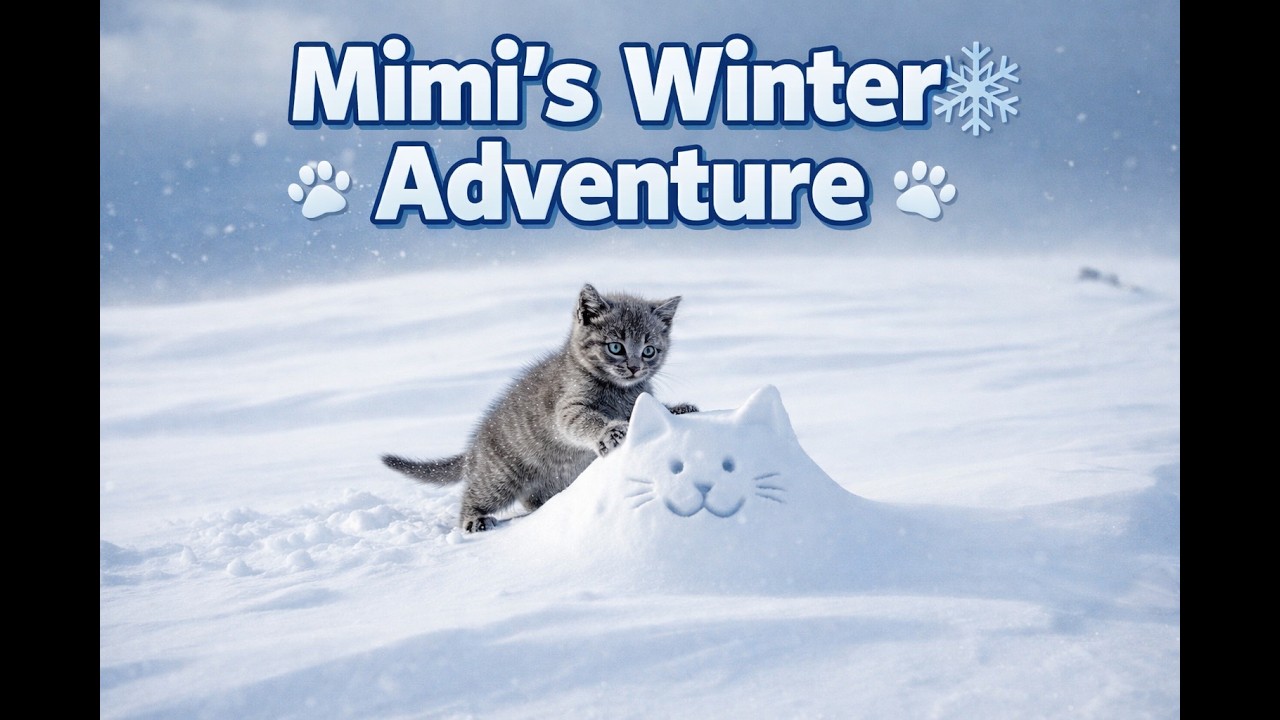 “Mimi’s Winter Journey: A Kitten’s Search for Home”