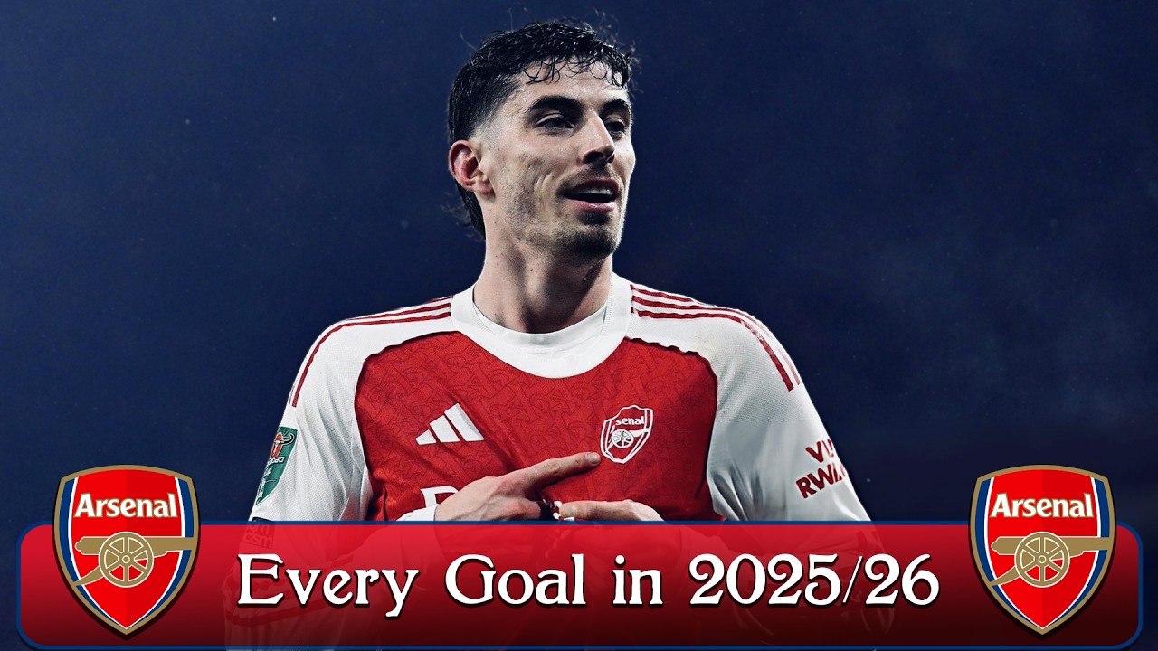 Every Arsenal Goal in season 2025/26