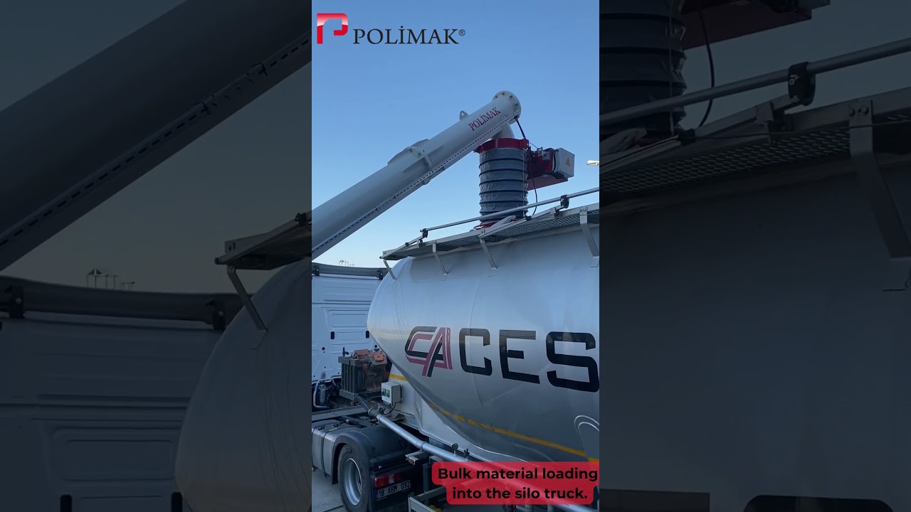 Mobile Bulk Bag Discharge System #silotruckloader #bulktruckloader