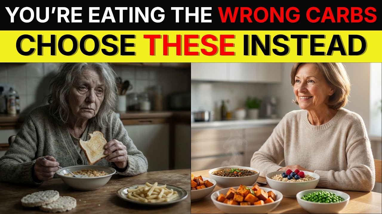 Over 60? 4 WORST Carbs You Should NEVER Eat and 4 You MUST Choose