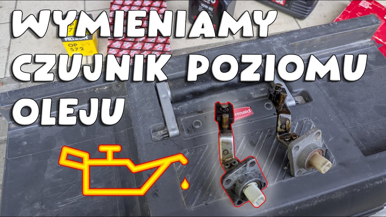 Wymieniamy czujnik poziomu oleju w Celica V