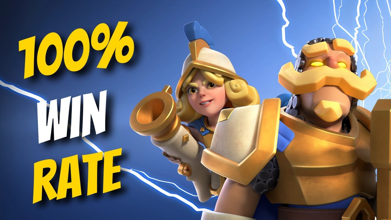 THIS DECK HAS THE *HIGHEST* WIN RATE IN CLASH ROYALE