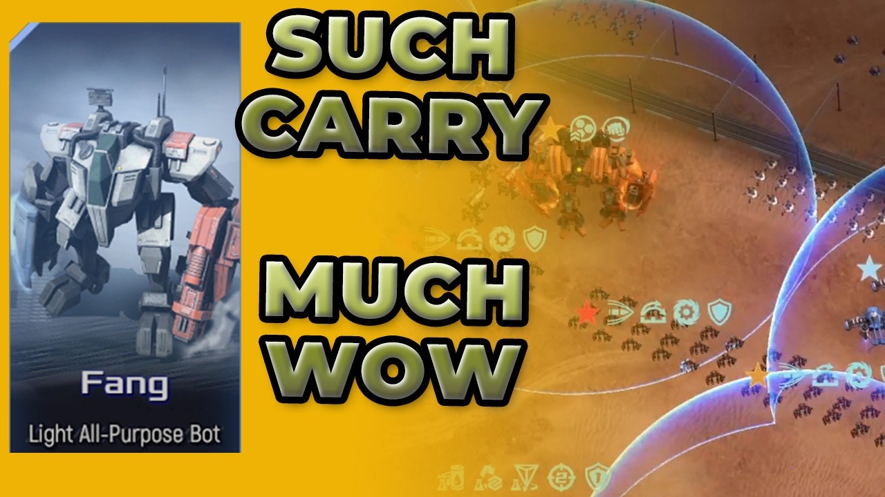 the longest CARRY FANG game ever !