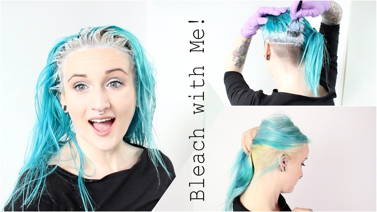 Bleach My Roots & Undercut With Me!