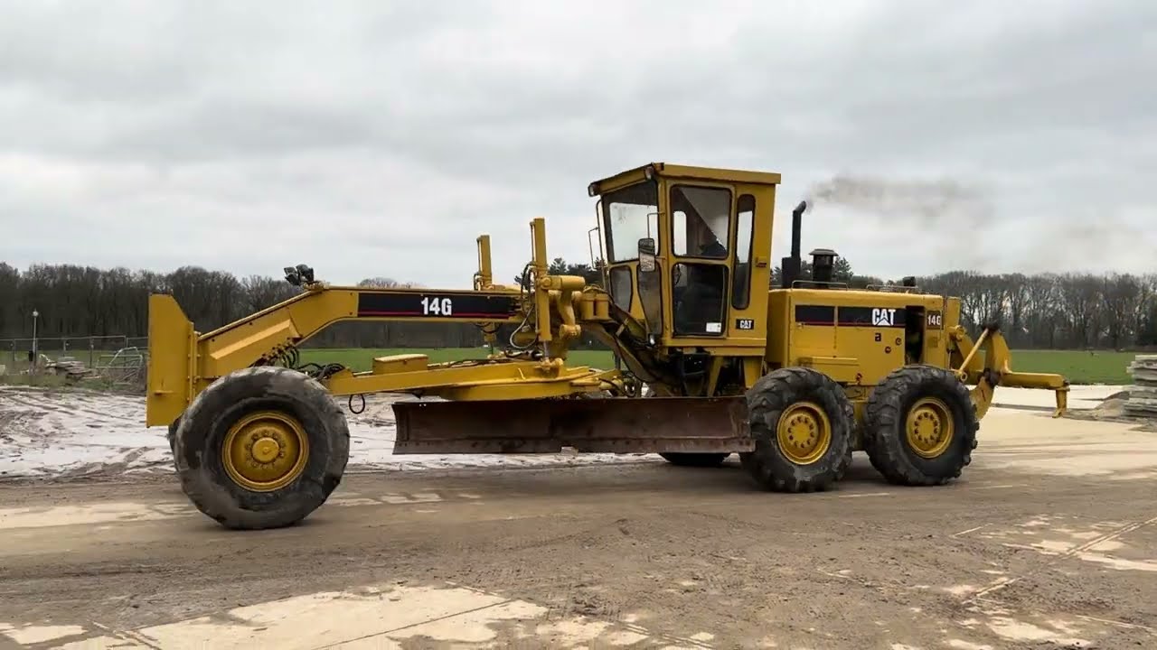 Caterpillar 14G Grader - Year: 1981 (Refnr. BC0196)