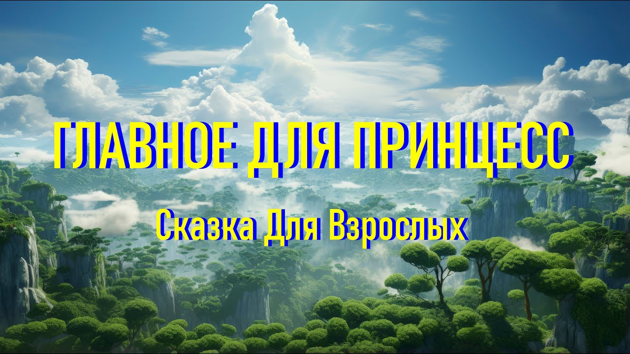 Сказка на Ночь про Принцесс со Звуком Дождя и Пением Птиц
