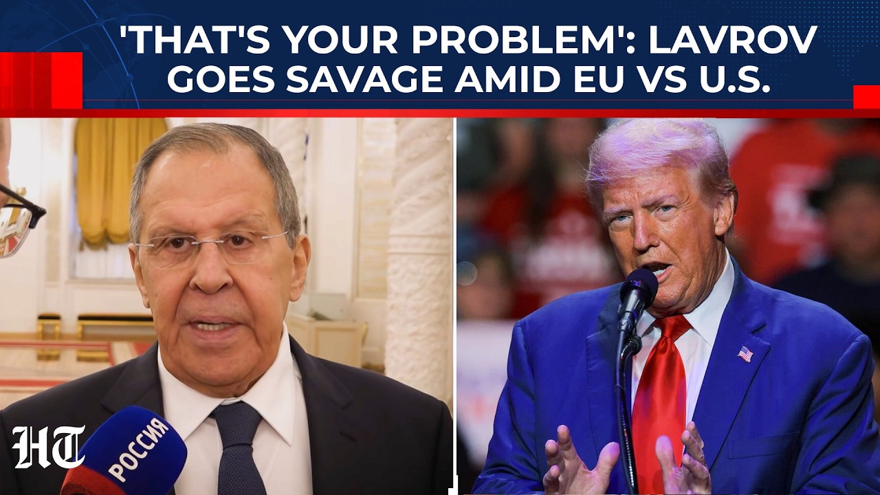 Lavrov Dares EU Media To Explain Their Silence: 'Why Fight Russia When As Trump Eyes Greenland?'